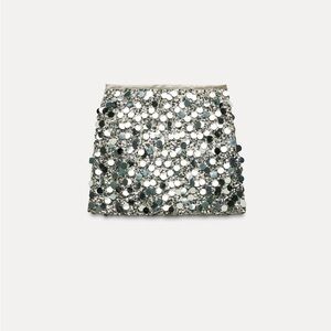 Zara - Sequin Mini Skirt